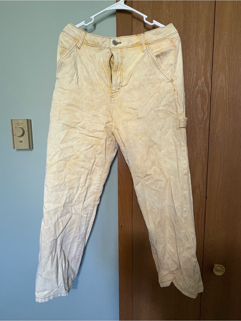 wild fable yellow carpenter pants